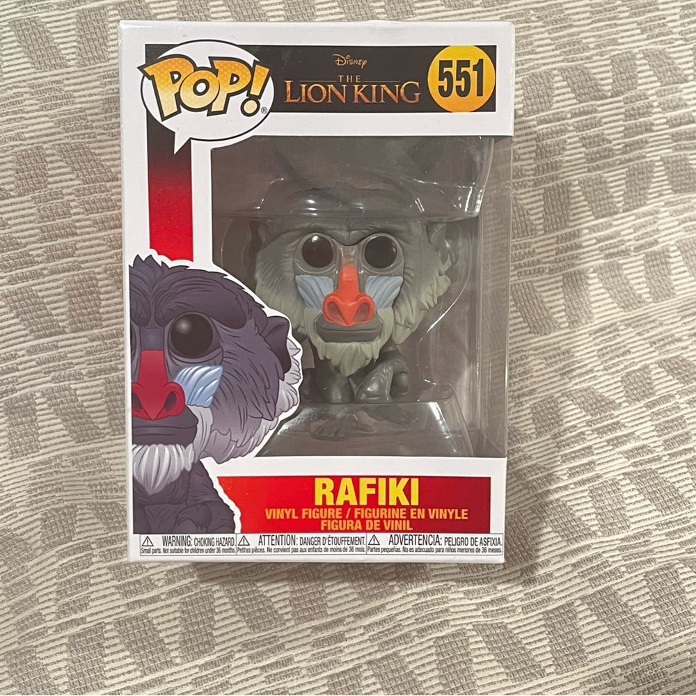 Funko Pop Disney Lion King Rafiki Vinyl Figure 551